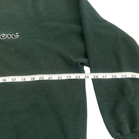 Vintage Champion Reverse Weave Sweater Mens XL Green Made In USA Pullover - Picture 5 of 10